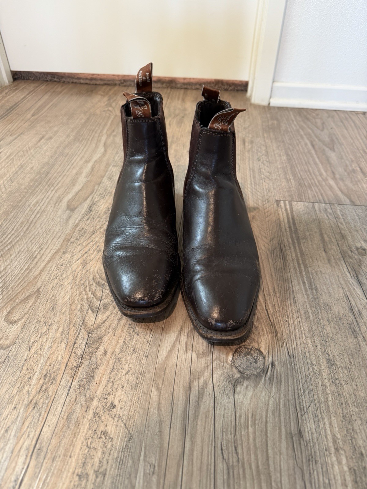 RM Williams yearling comfort craftmanship chelsea brown boots UK 6.5 US 7.5