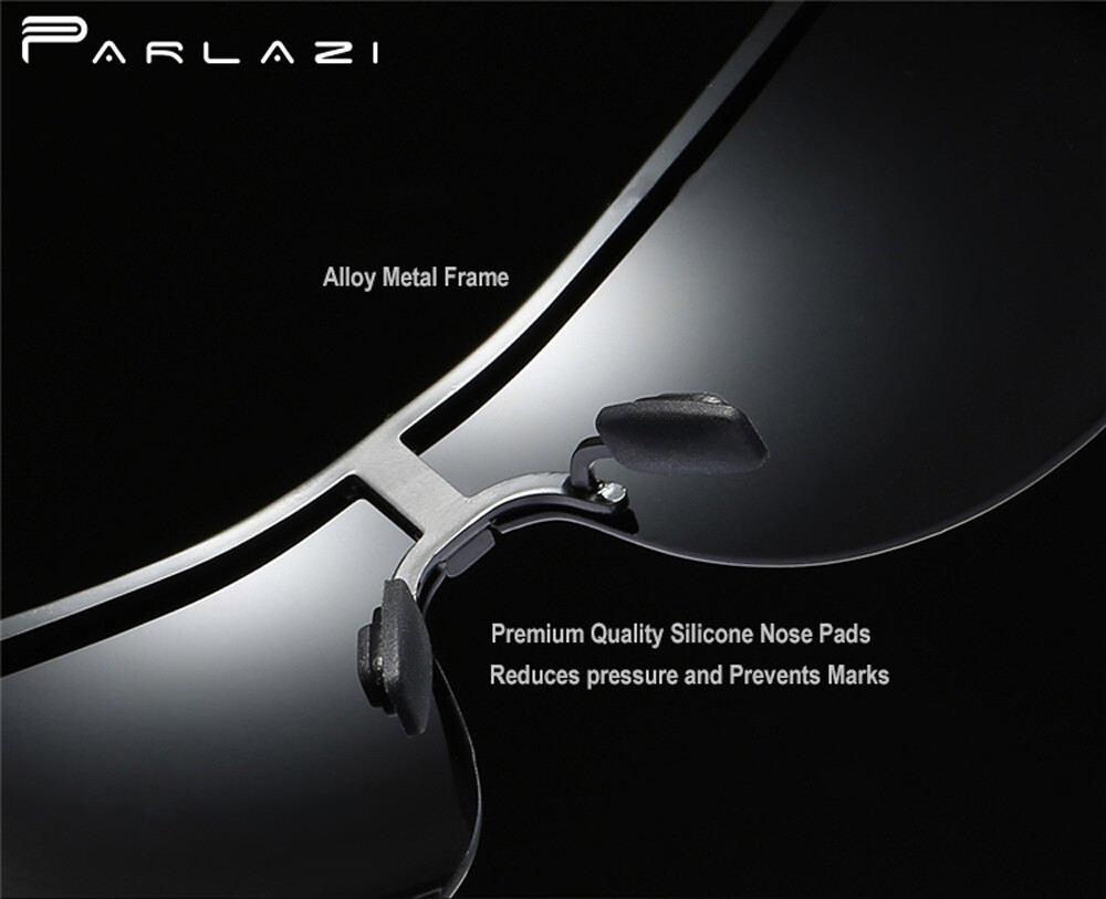 Aviators Sunglasses Anti Glare Tac Polarized Frameless UV400 UVS Protection