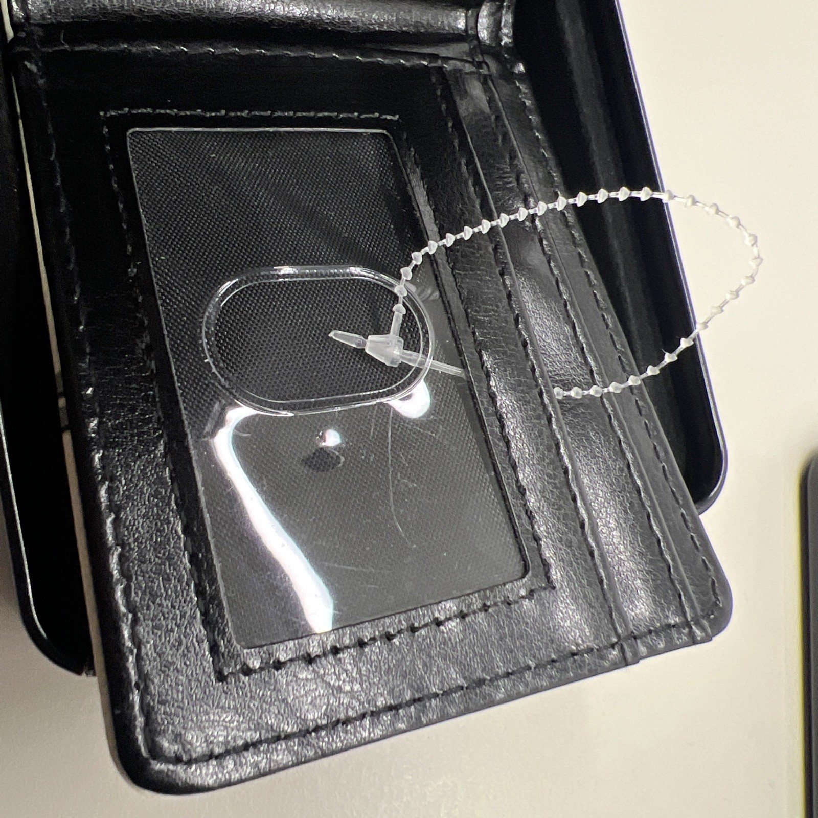 Buckle Down Men’s Novelty Fashion Bi-Fold Wallet “$100 Bill” Black Green W/Case