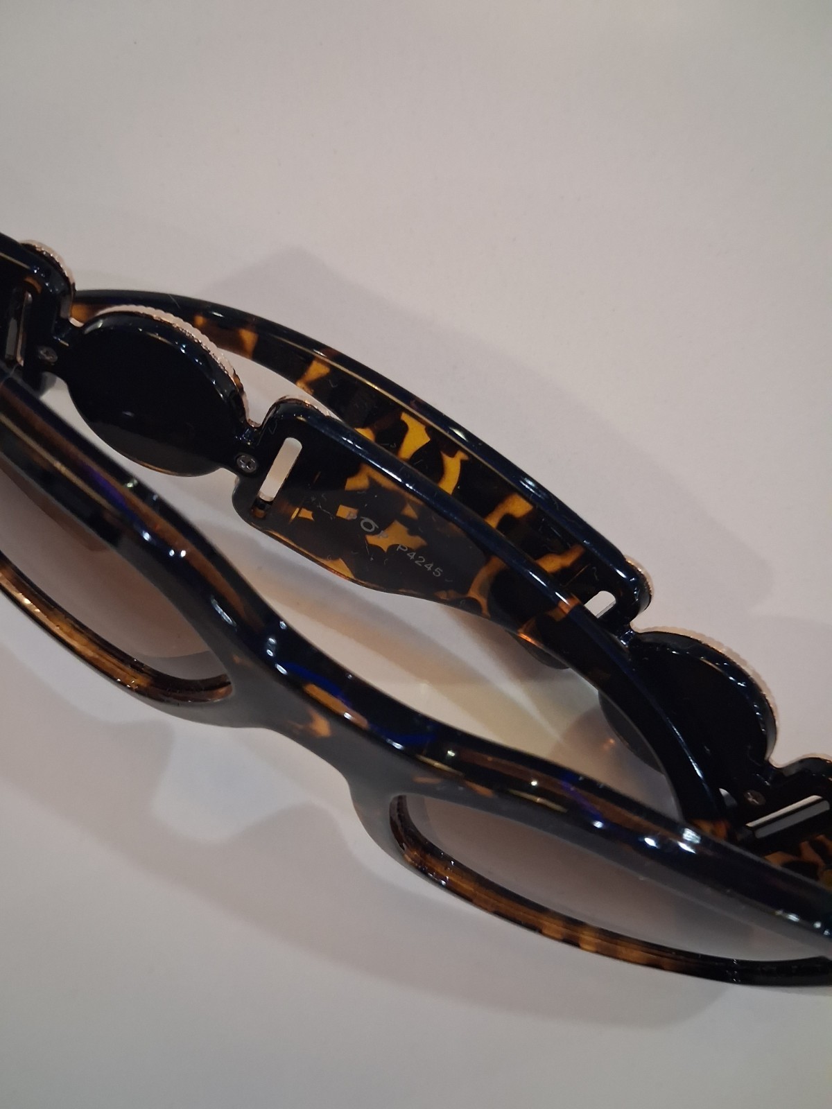 Women’s Tortoise Shell Rectangle Sunglasses Brown Tinted Lenses UV400 POP P4245