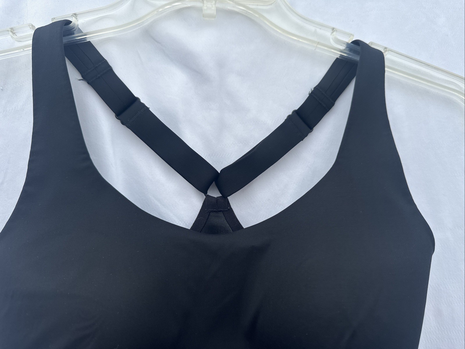 Athleta Women’s 32F High Support Black Advance Adjustable Bra Worn Once Euc. 11