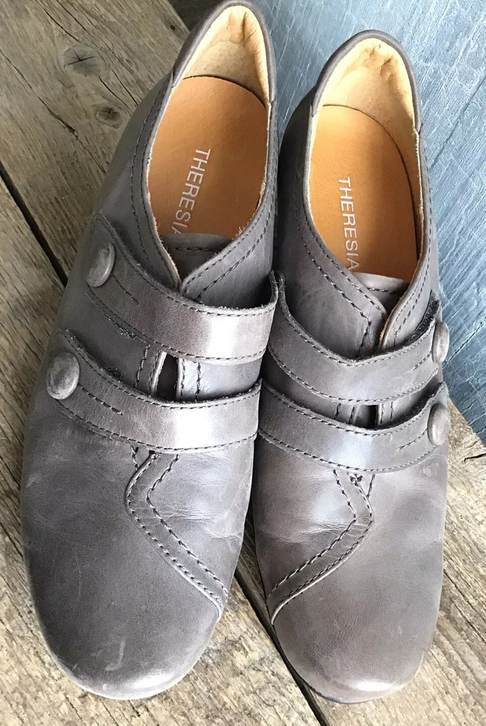 Theresia M Beige Nubuck Leather Shoes Pumps Comfort H5 Us 7-7.5