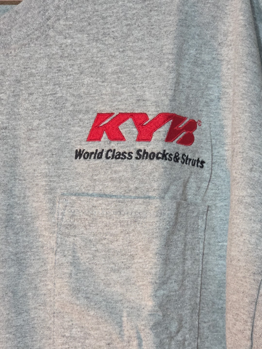 KYB Shocks Struts Pocket Tee Shirt XL Off Road Truck Suspension 4X4 Embroidered