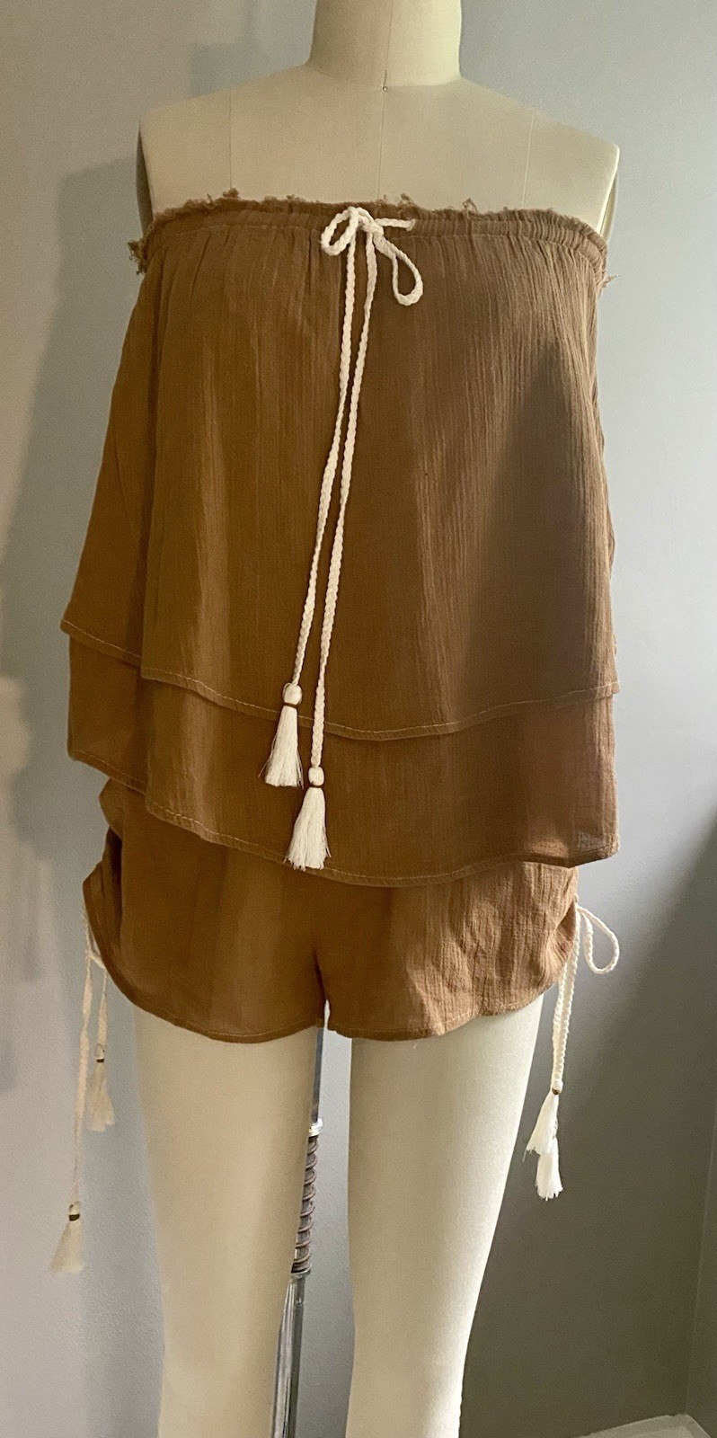 FREE PEOPLE ENDLESS SUMMER Fauze Set Sz Small