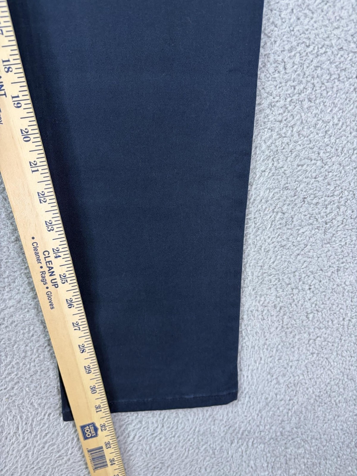Iron Co. Patriot Pants Mens 32×32 Blue Classic Comfort Straight Leg Chino New