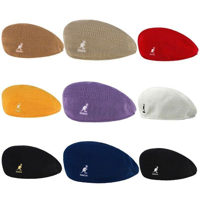 Kangol Breathable Summer Newsboy Woven Flat Caps Casual Men Women Beret Hat USA