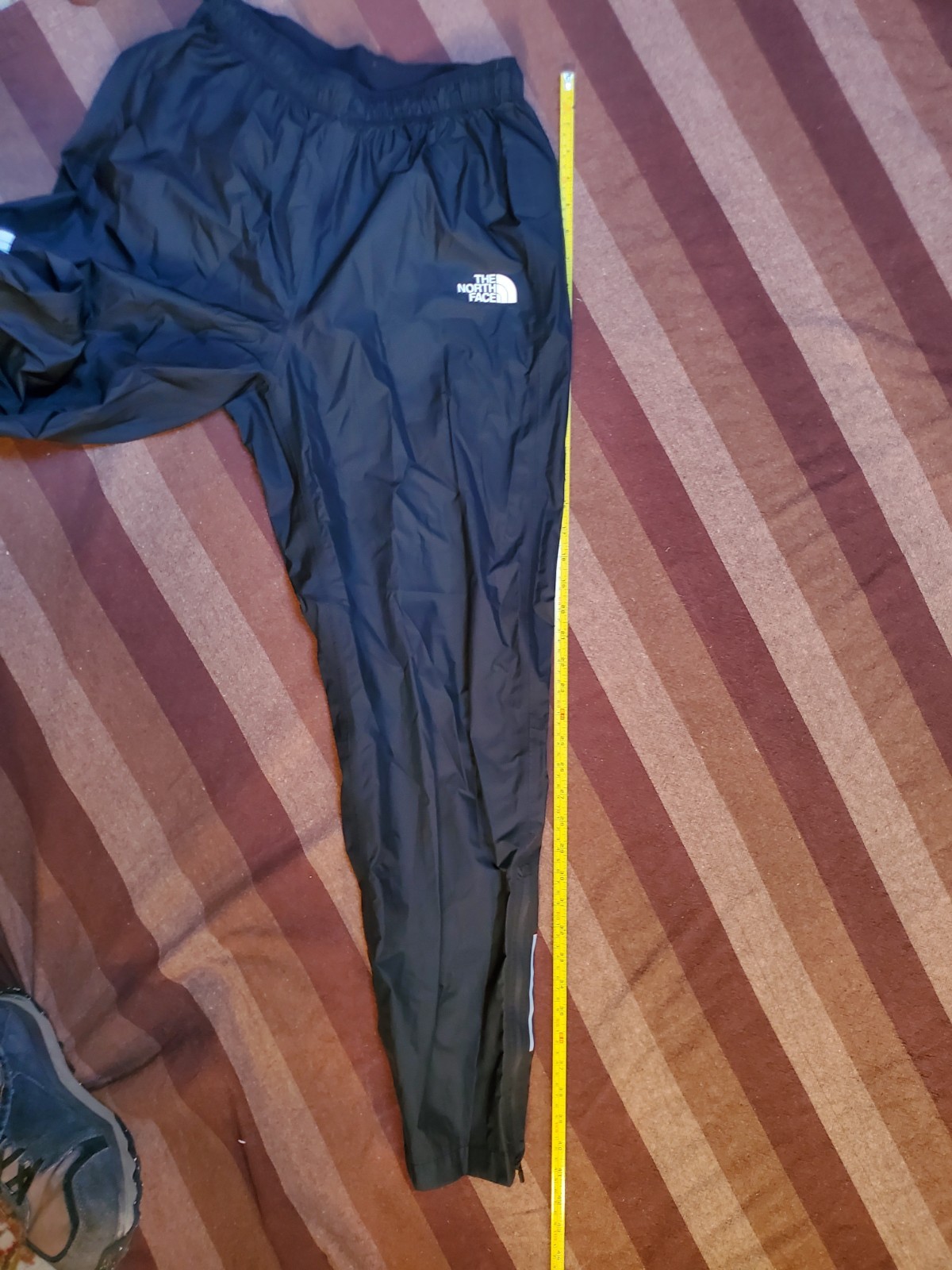 The North Face Men’s Antora Rain Pants size S, black, ultralight 4.8oz, no pckts