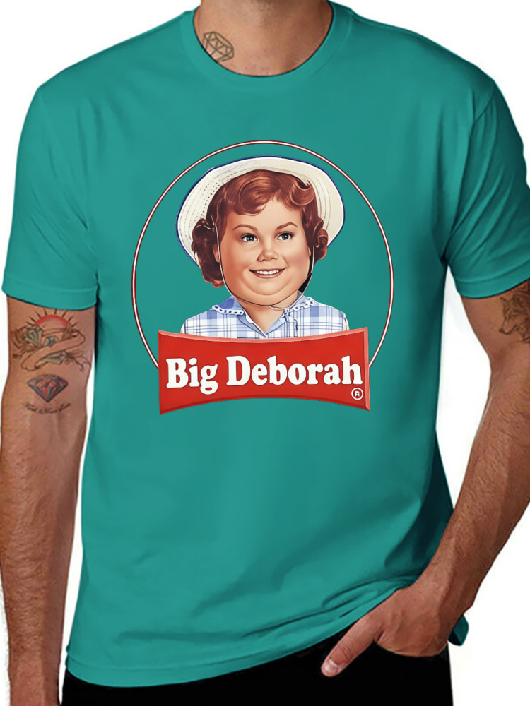 Big Deborah T-Shirt Funny Humor Pun Parody, funny gift! Be the star of the party
