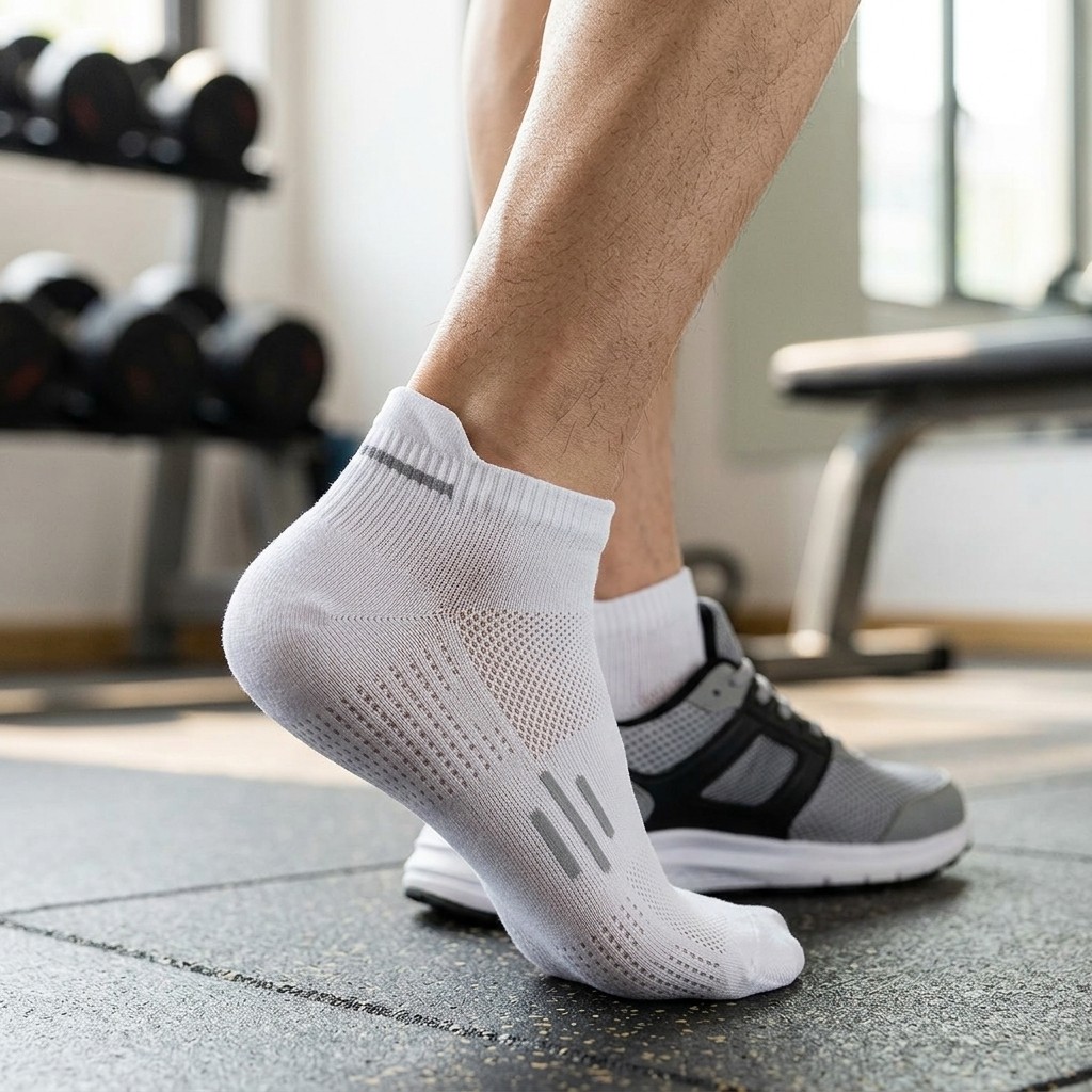 5Pack Breathable Low Cut Sports Ankle Socks Thin Anti-Sweat Short Socks Set