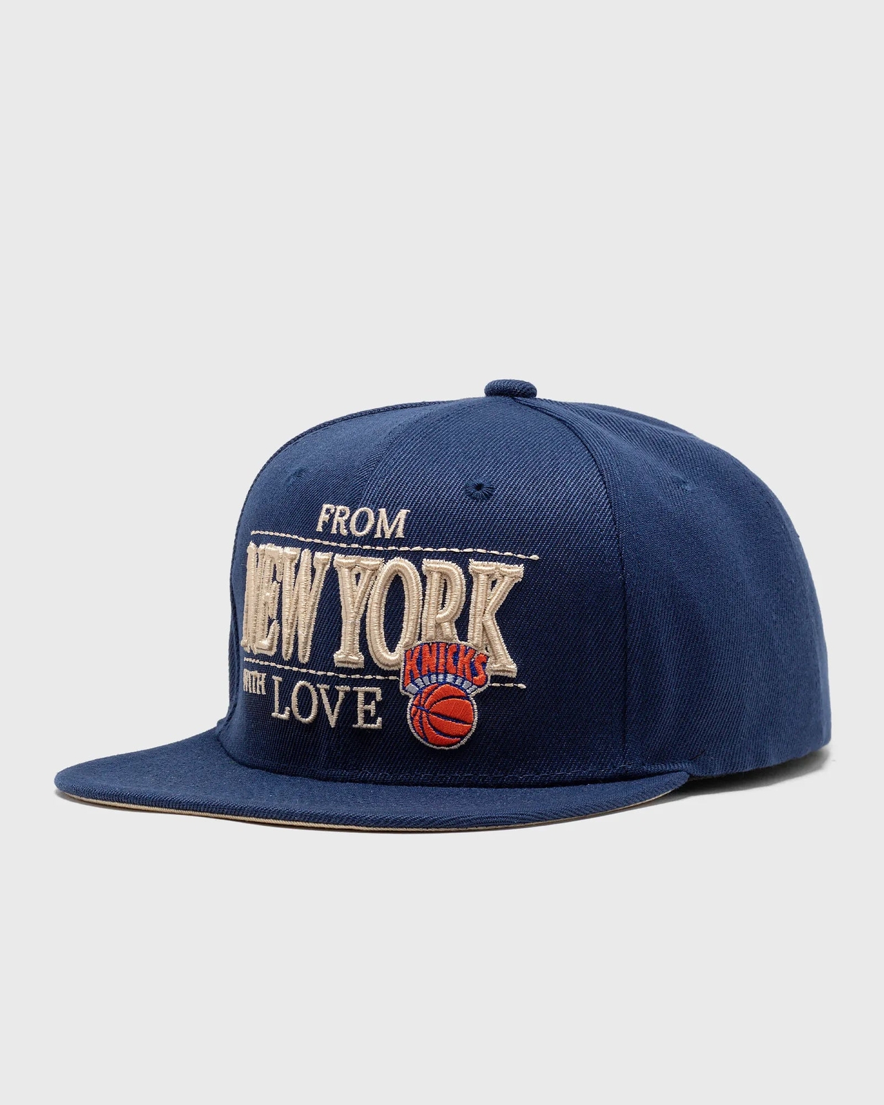 MENS MITCHELL & NESS NBA WITH LOVE SNAPBACK HWC KNICKS – BLUE
