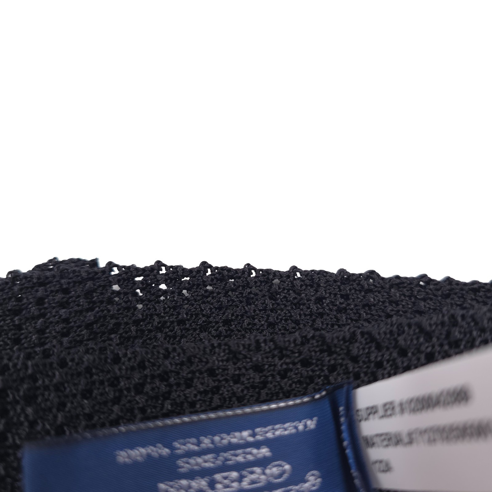 Polo Ralph Lauren Knit Silk Tie Mens One Size Solid Black Handmade in Italy