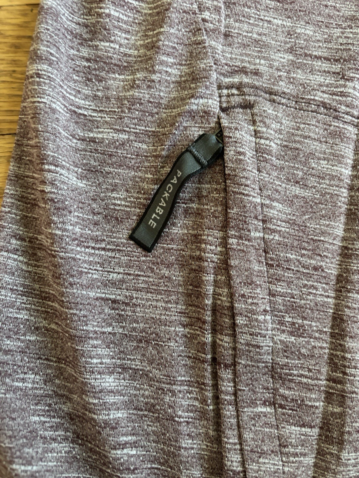 Insect Shield White Sierra Hood Pullover Sz XL Burgandy Bug Free Base Camp Shirt