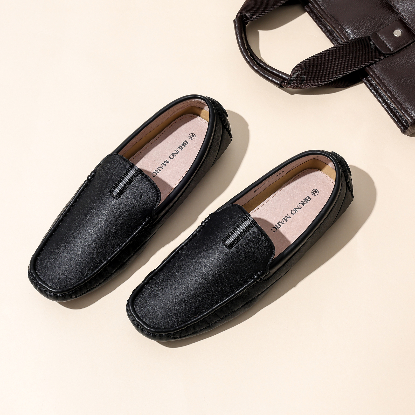Bruno Marc Men Loafer Shoes Penny Casual Shoes Moccasins Slip On Driving Shoes