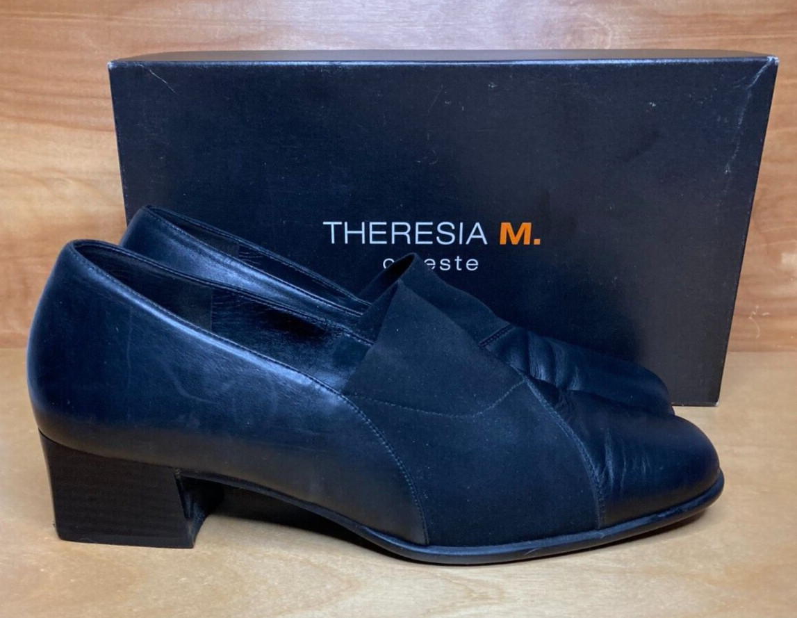 Theresia M Celeste Leather Black Dress Shoes Women’s US Size 8 LKN