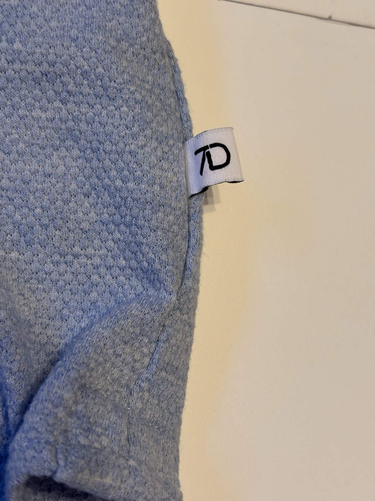 7D 7 Diamonds Light Blue Seville Jacquard Woven Stretch SS Button Down Mens XL