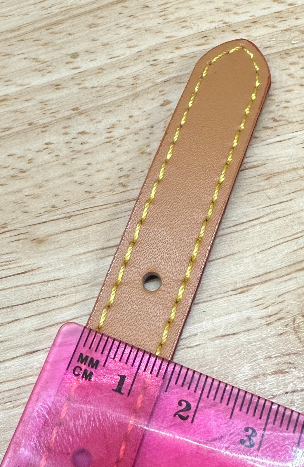 For Louis Vuitton Vachetta Leather Strap Replacement Bucket PM & GM Adjustable