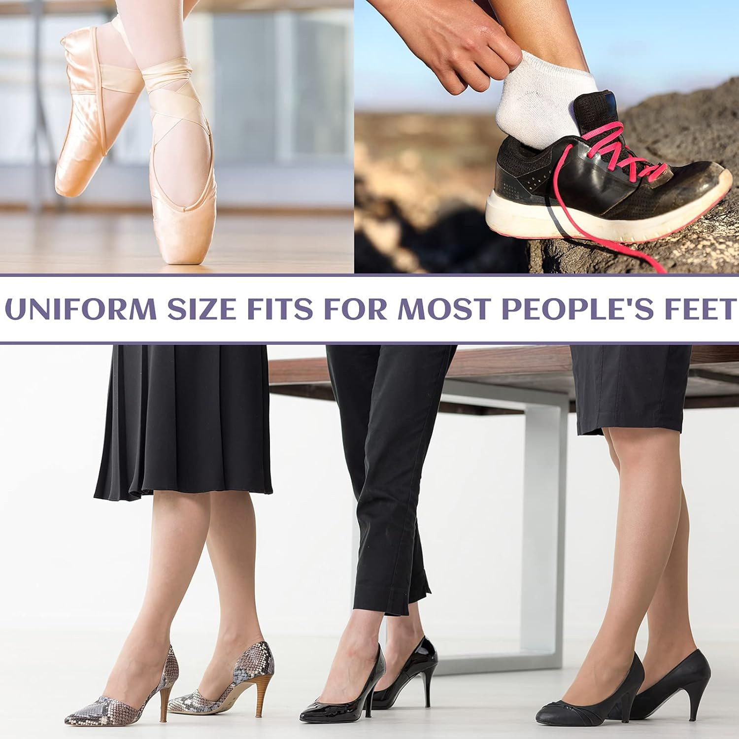 24 Pieces Foot Pads for Dancer Sesamoiditis Pads for Ball of Right Feet Pain Fel