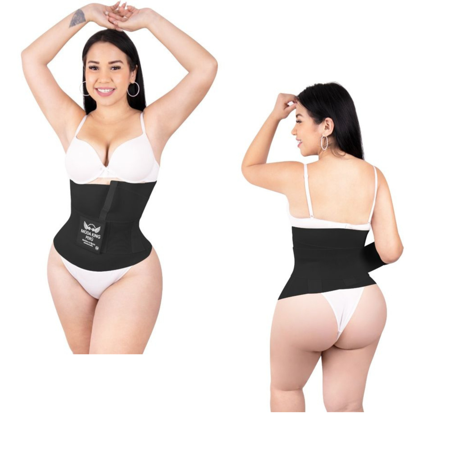 Fajas Moda King Peru Hourglass Waist Trainer Cinturilla Reloj de Arena