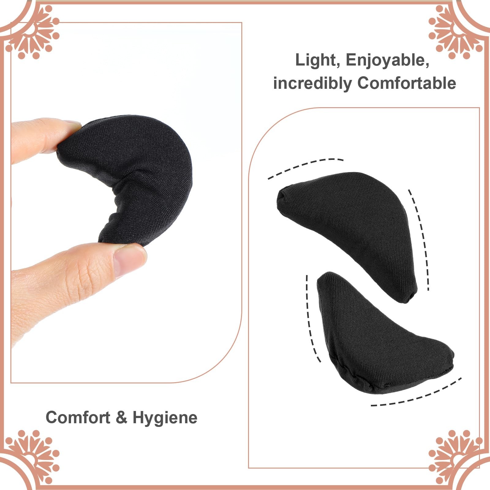 Shoe Filler Inserts Adjustable Shoe Fillers Foot Brace Shoe Pads Toe Cushions