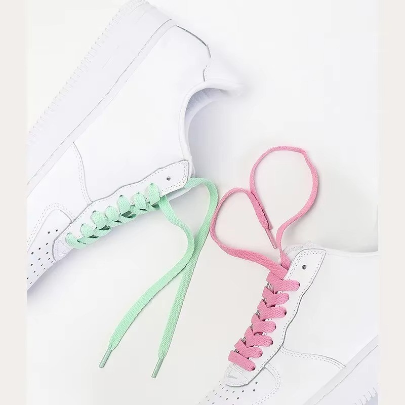 1 Pair Flat Shoelaces Classic AF1 Shoe Laces Sports Casual Unisex Strings