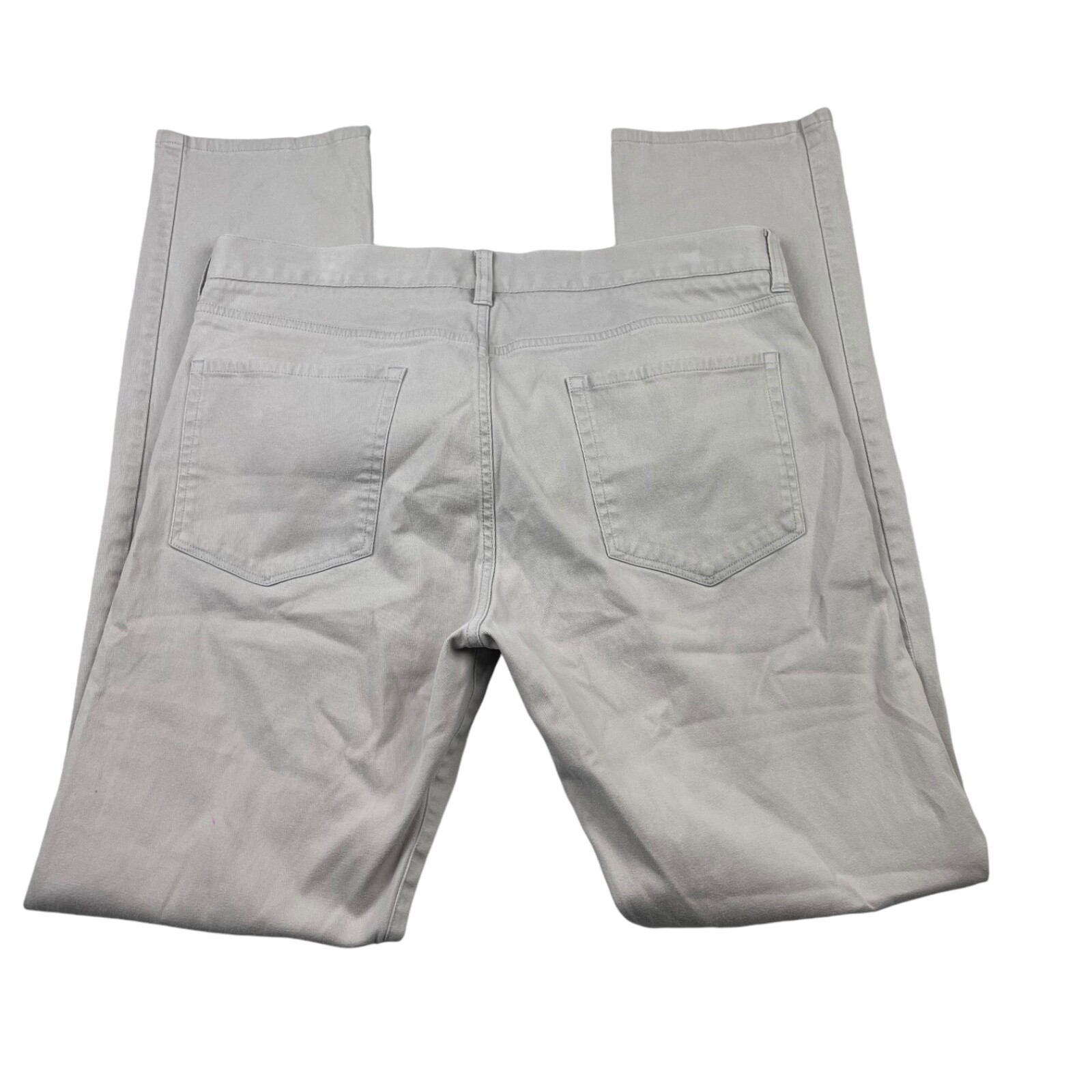 Vince Men’s Cotton Stretch 5-Pocket Pants Light Khaki/Tan • 33×32