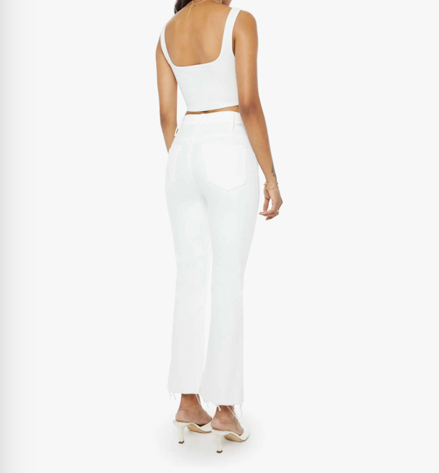 LIL MOTHER The HUSTLER Ankle Fray PETITES Jeans in Fairest of them All Size 29