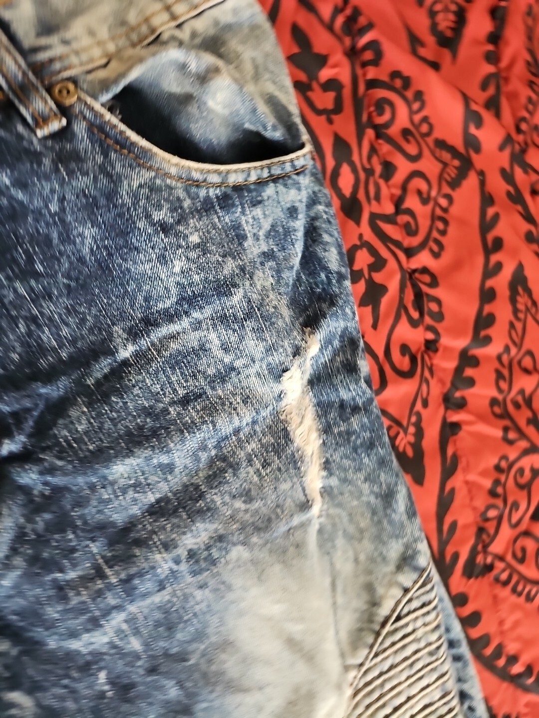 Southpole 34 X 32 Embroidered Front Jeans Fast Shipping Returns Accepted