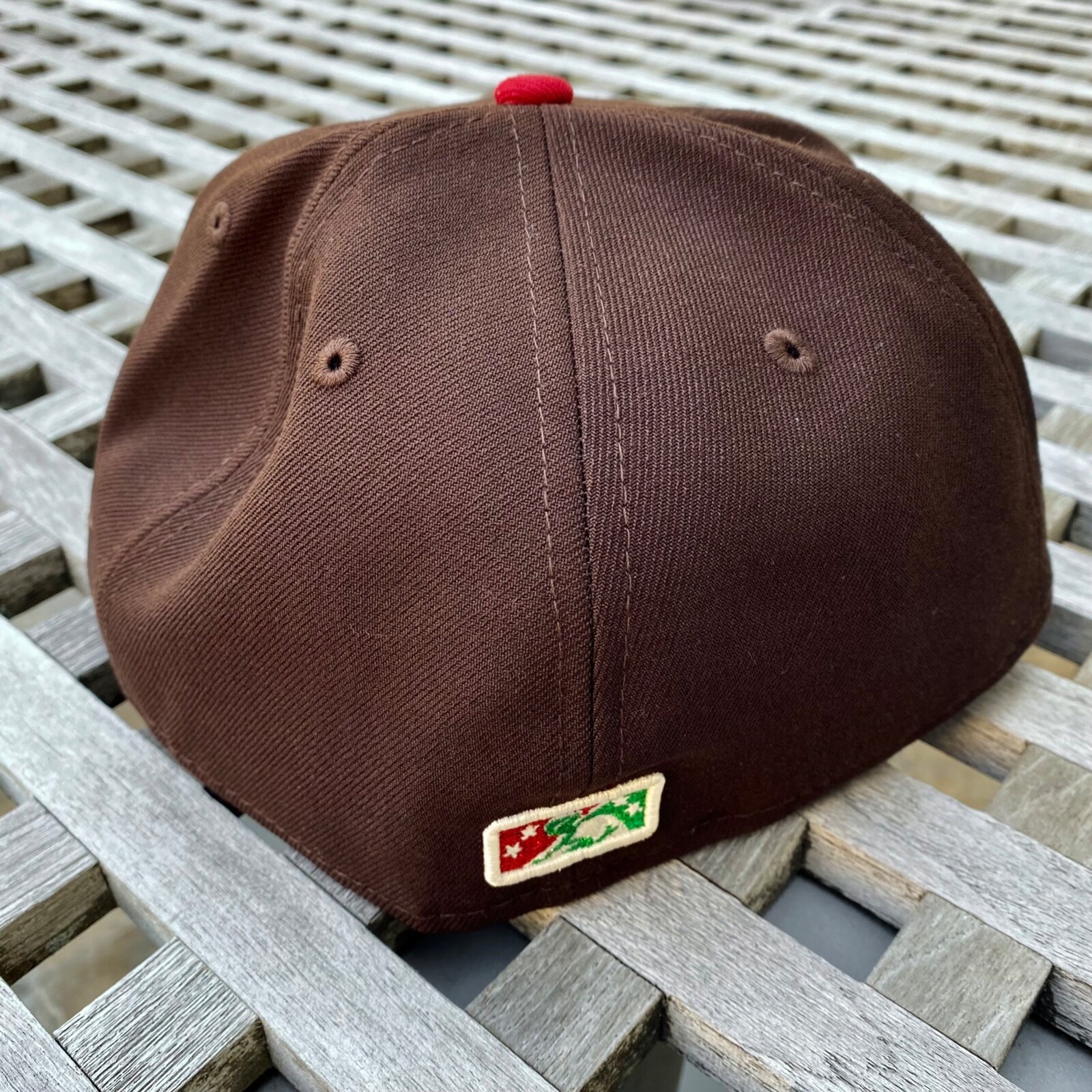 Buffalo Bisons Alt Logo Sliding Patch New Era 59FIFTY 2 Tone Topperz Hat 7 1/2