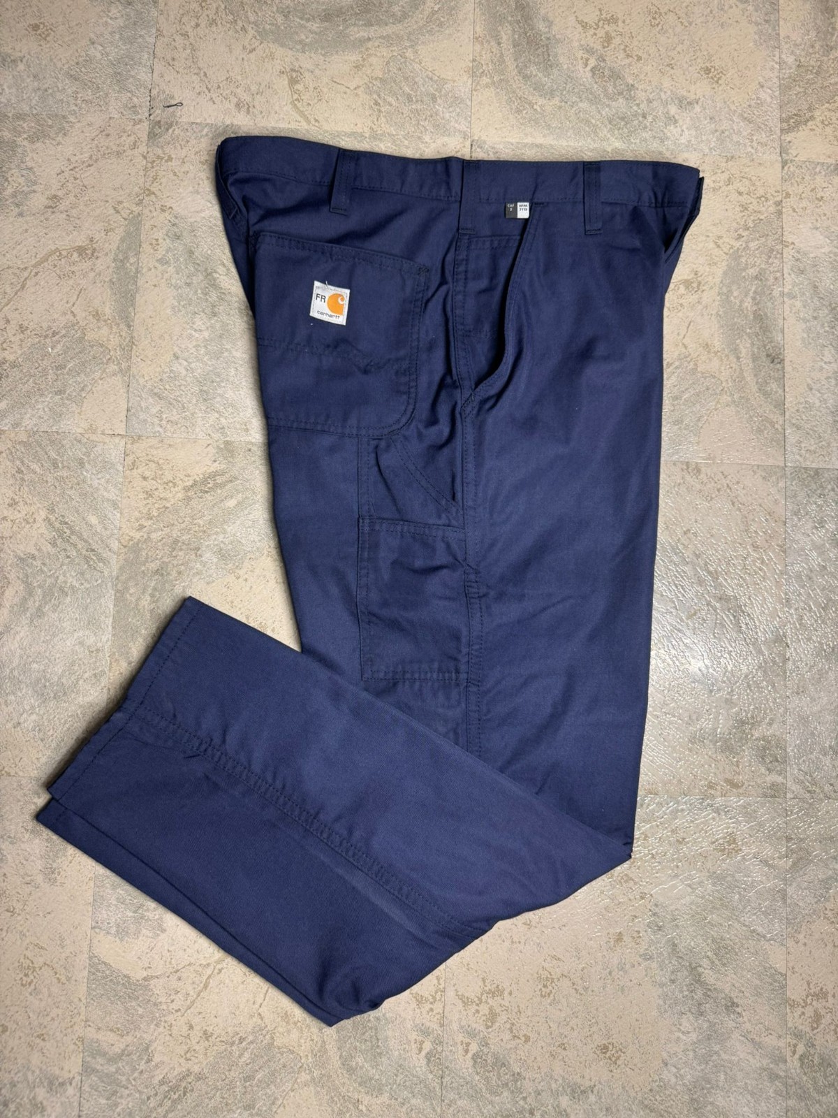 Carhartt FR Lightweight Canvas Work Pants Dungaree Navy – Men’s