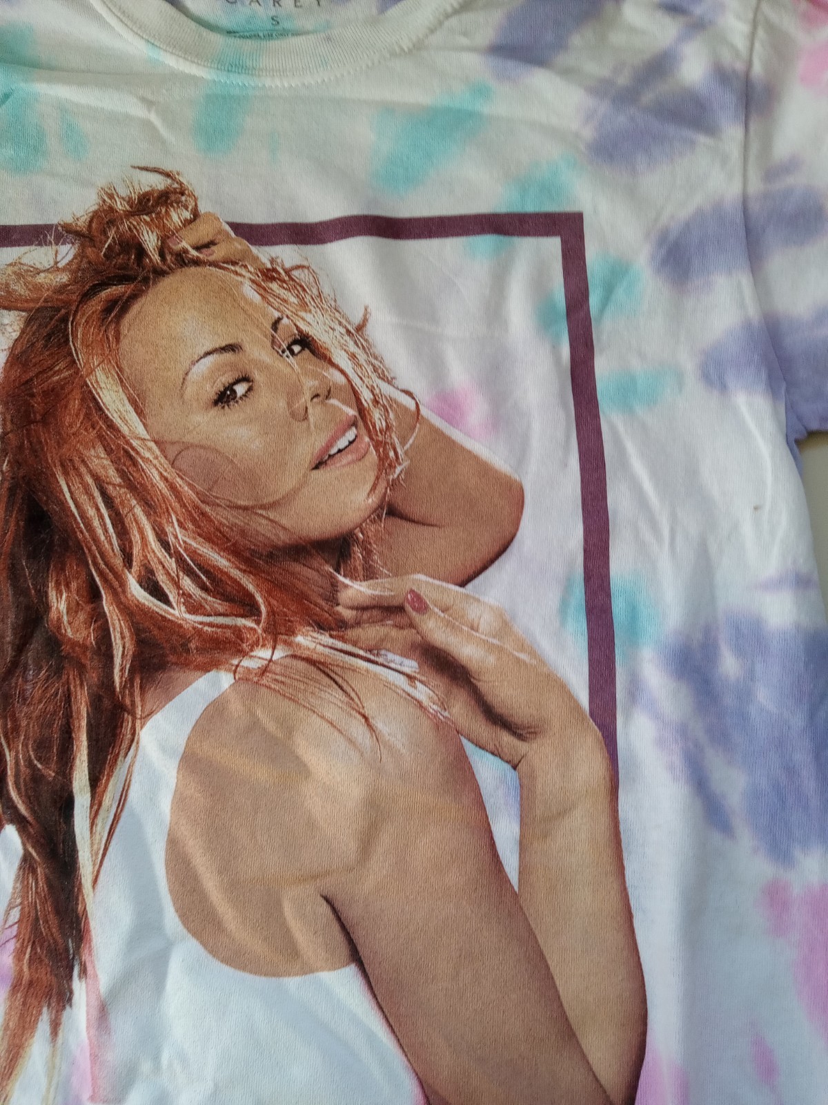 Size Small Mariah Carey Tie-Dye T-Shirt NEW SEE PHOTOS