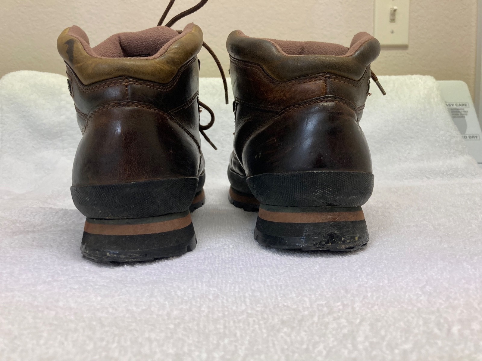 Timberland leather boots Madsen model mens 9M brown 95100