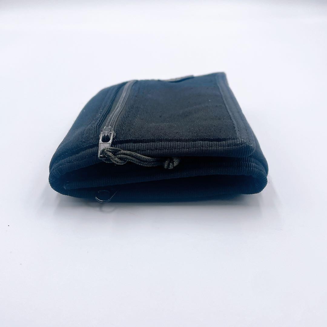 Porter Yoshida Capsule Bifold Wallet Black Leather Card Coin Cash Organizer