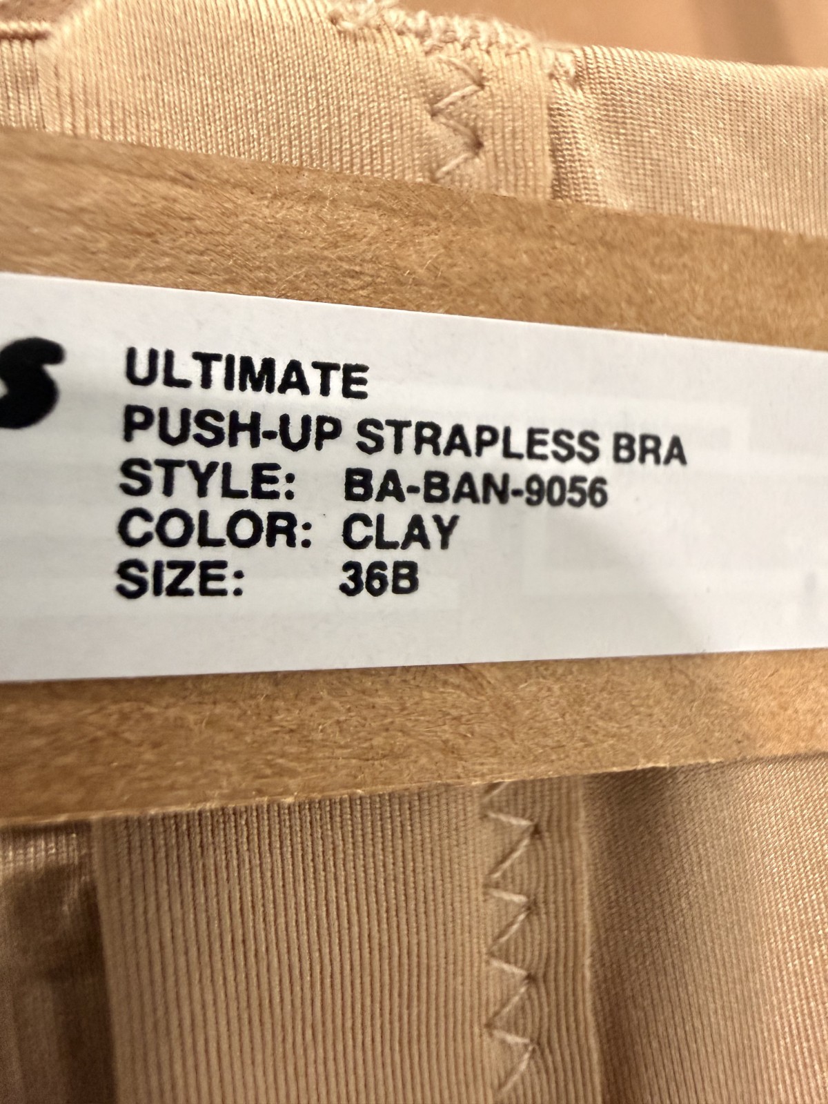 NWT-Skims Ultimate Push Up Strapless Bra BA-BAN-9056