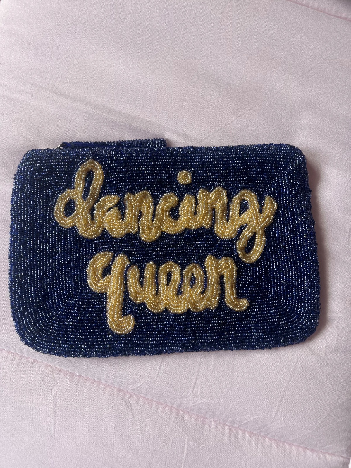 The Jackson’s Clutch bag Beaded Hand Made “DANCING QUEEN” BNWT SOLD OUT
