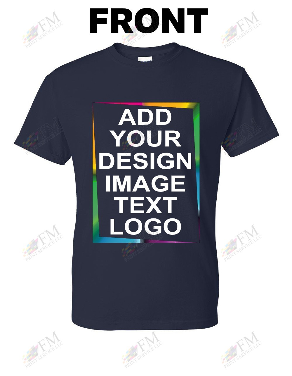 Custom T-Shirt, Personalized, Add Your Own Design