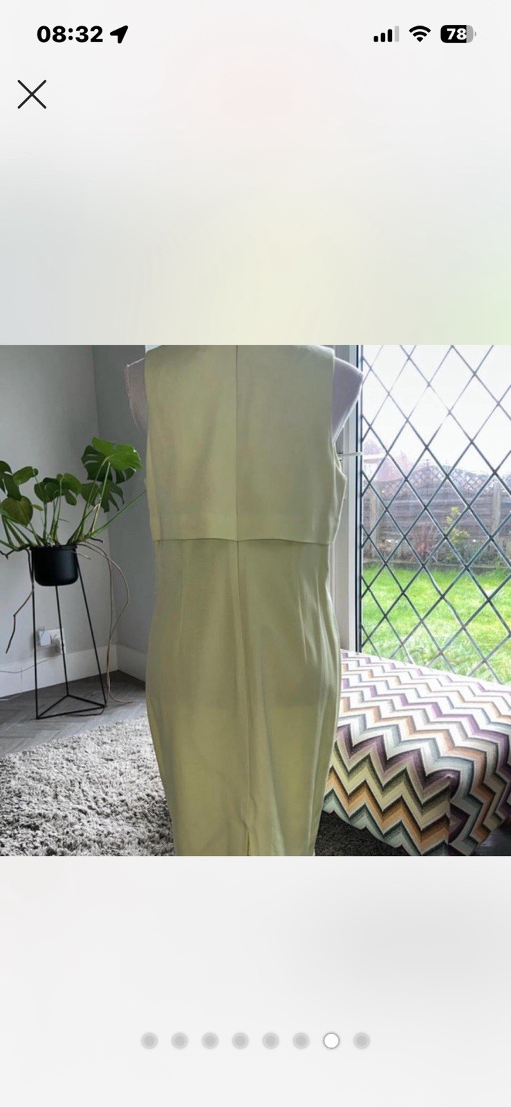 Coast 50’s Style Puce Dress Size16 Petite Worn Once Excellent Condition Classy
