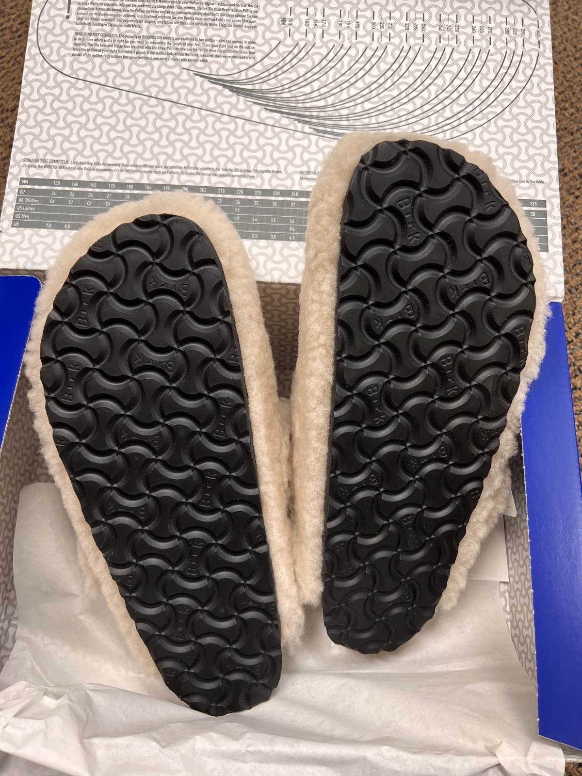 Birkenstock Boston Big Buckle Teddy Rivet logo OS (1025664) EU 39 (US W 8 / M 6)