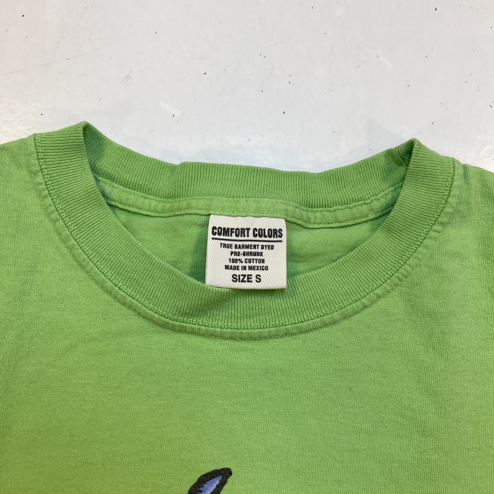 PALM BEACH Florida Big Head Designs Smiling Fish Comfort Colors T SHIRT Mens S