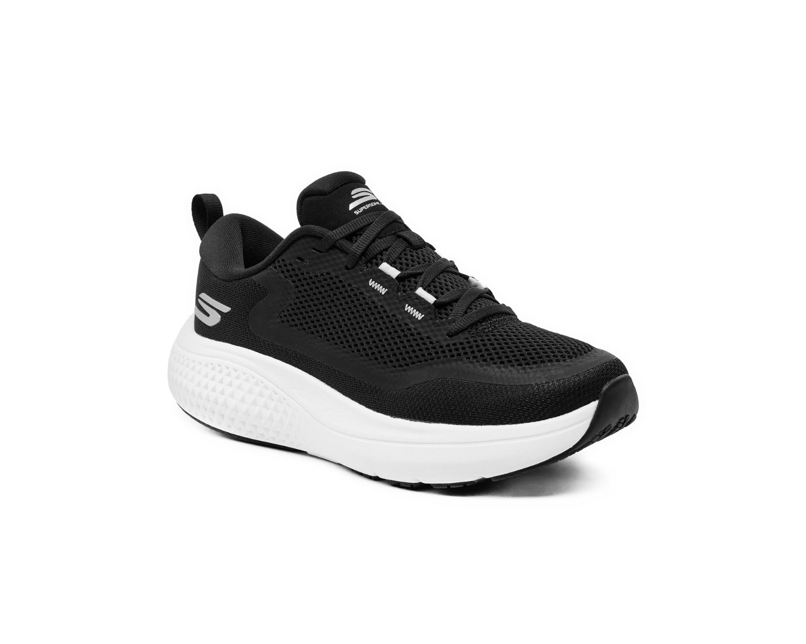 Skechers Shoes Women Go Run Black Running Sport Air Cool Cushion Comfort 172086