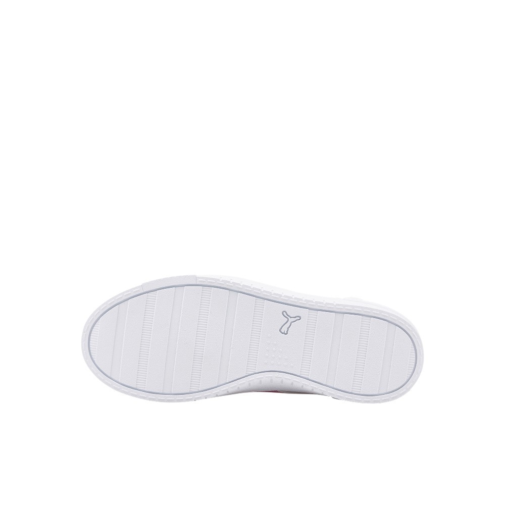 PUMA Jada Bleach Lace Up Youth Girls White Sneakers Casual Shoes 384882-01