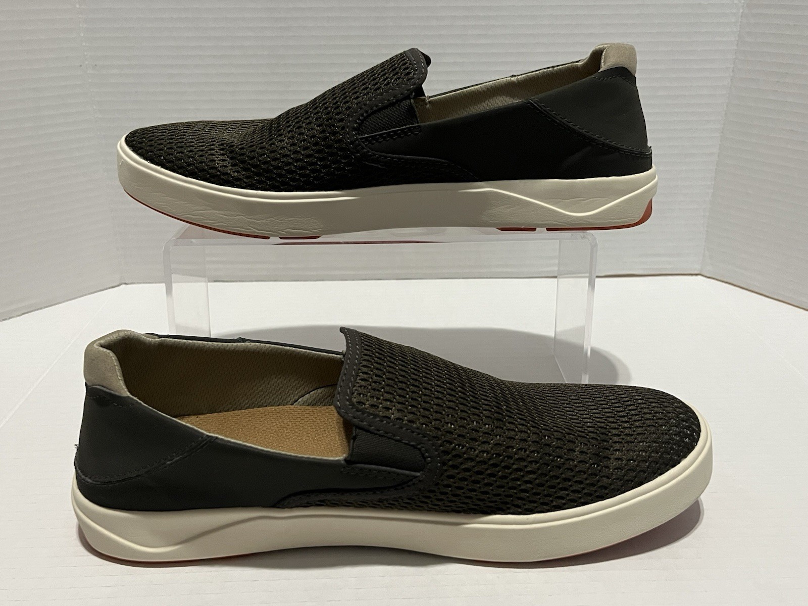 Olukai Lae’ahi Slip-On Casual Mesh Shoes Men’s US 10 EU 43 Kona/Kona