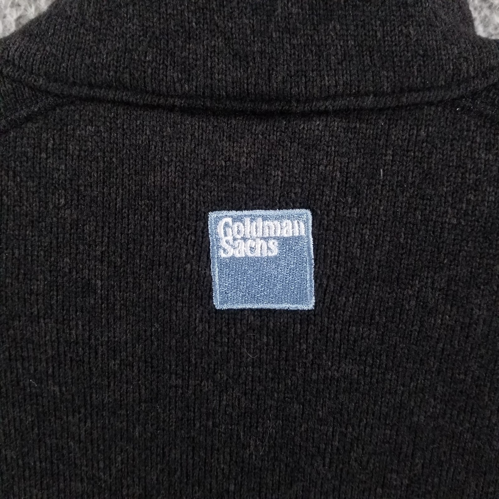Patagonia Vest Mens XL Black Better Sweater Vanderbilt University Goldman Sachs