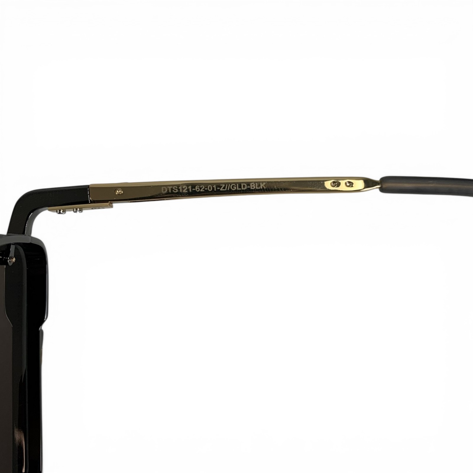 DITA DTS121-62-01-Z Mach Six Sunglasses Black Gold Luxury Eyewear (Pre-Owned)