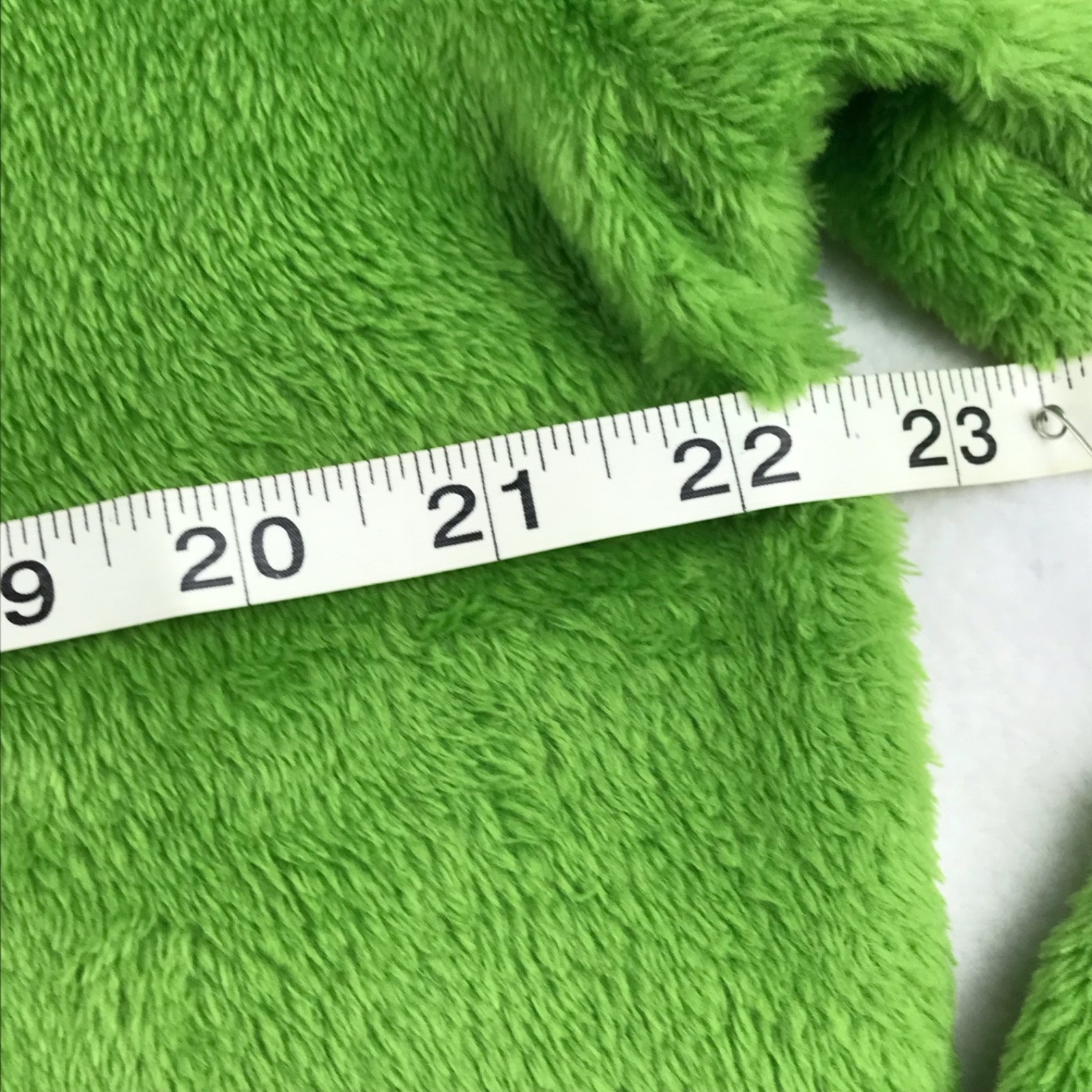 Dr Seuss The Grinch Unisex Green Faux Shearling Zipper Pullover Christmas Large