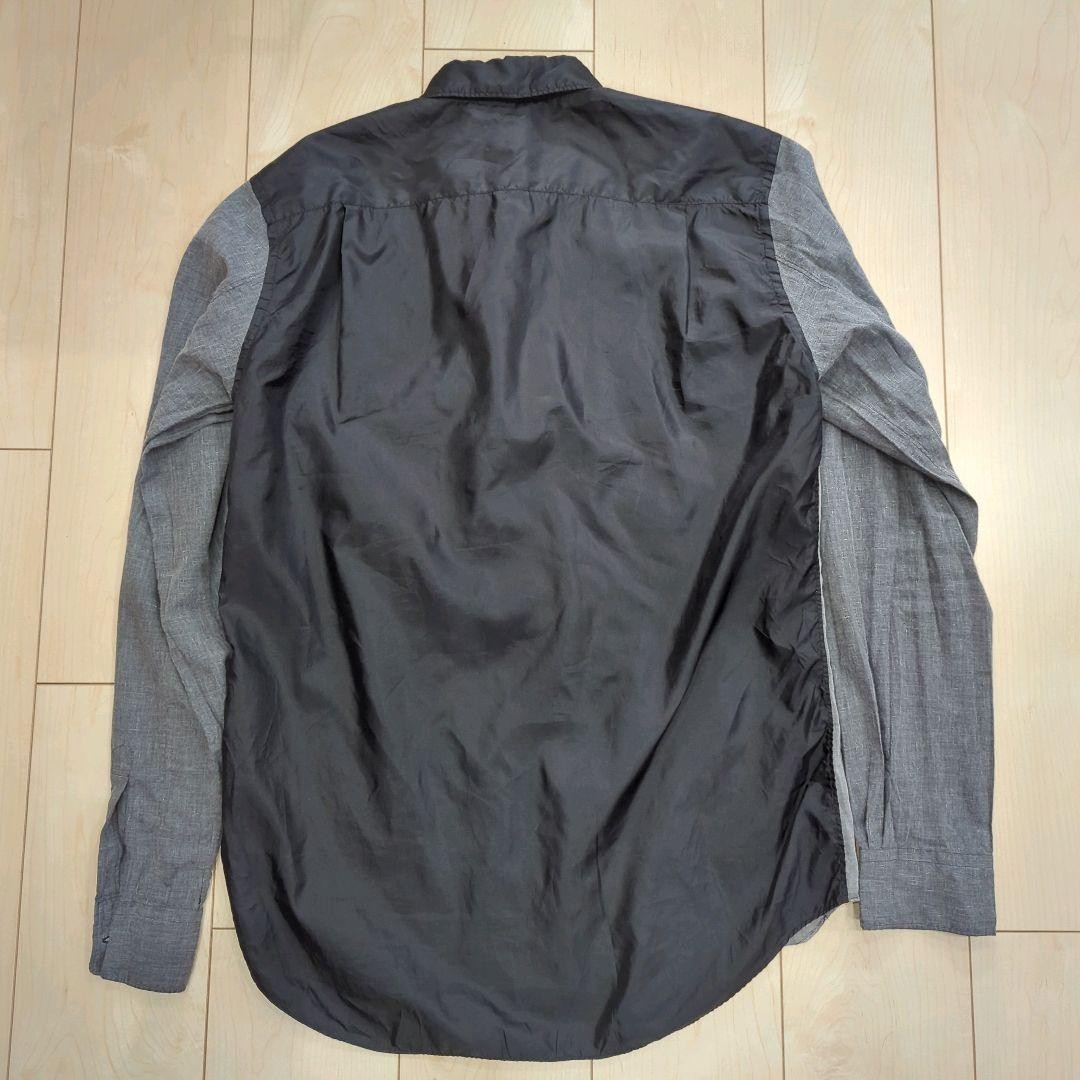 USED COMME DES GARCONS HOMME PLUS GARMENT-DYED SHRINK-FIRED SHIRT GOOD