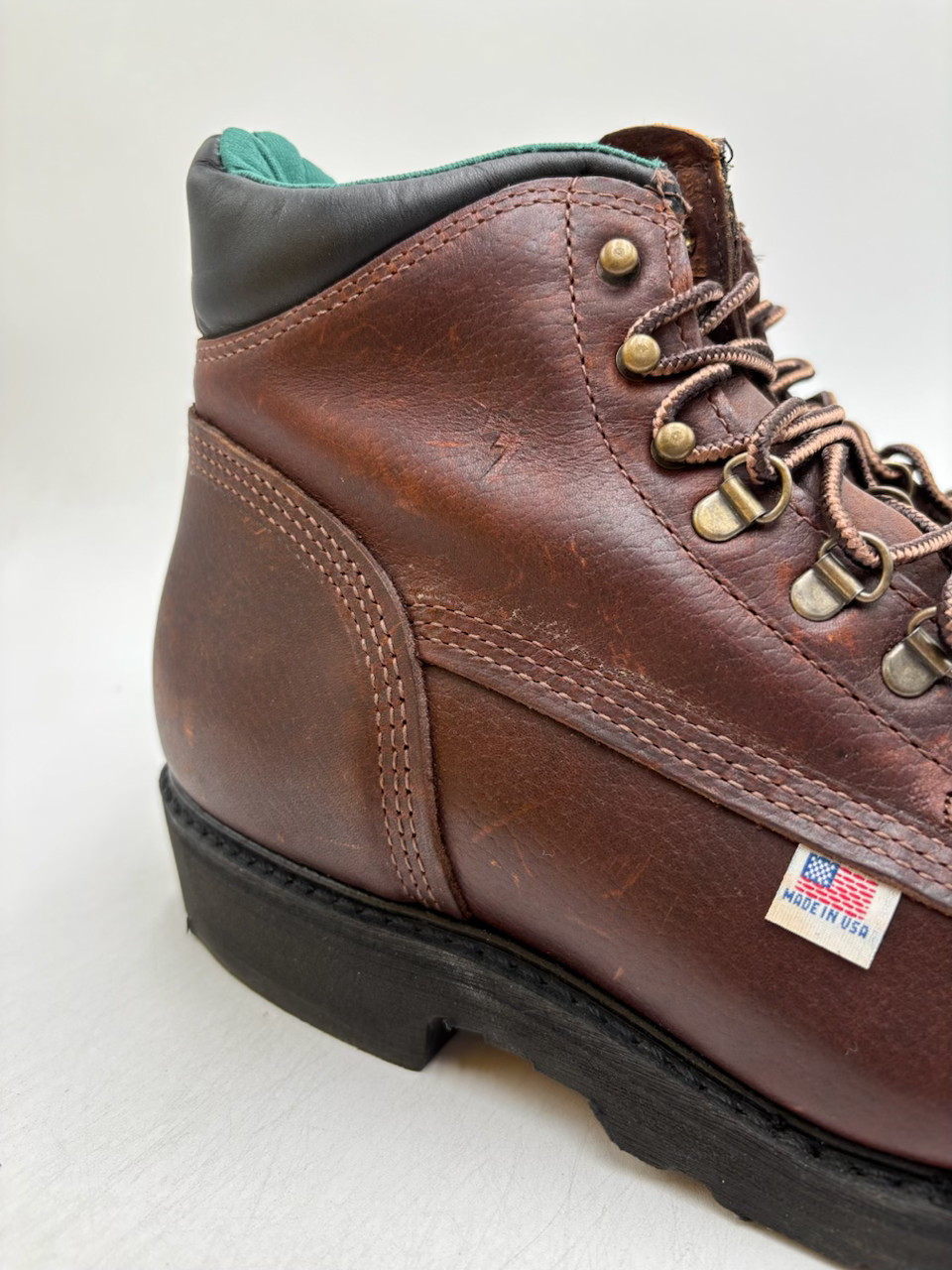 Carolina 1309 6″ ST GRIZZLY BOOT Men’s NEW Round-Toe Brown Multiple Sizes NIB