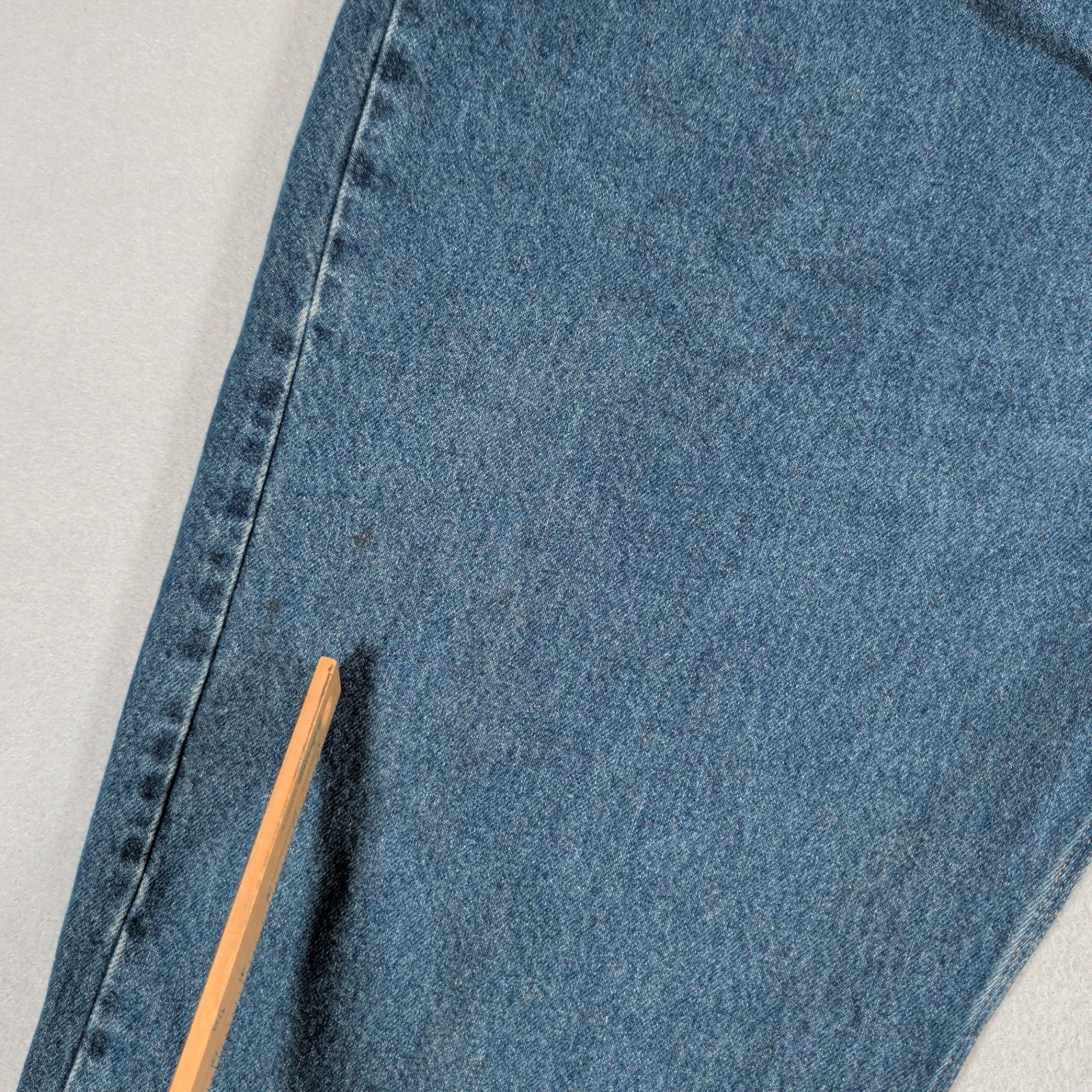 Carhartt Jeans Mens 48×28 Blue B460 DVB Relaxed Fit Workwear Denim Pants