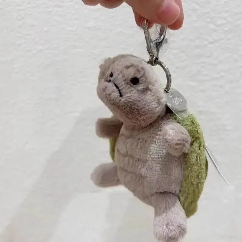 Turtle Bag Pendant Keychain Doll Cute Home Decoration Cat Dog 15cm*