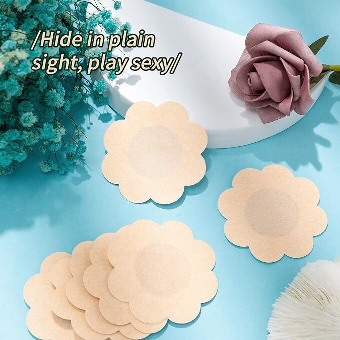 5pcs or 10Pcs Invisible Breast Pasties Self Adhesive Nipple Cover Sticker Pads