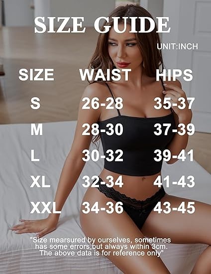 Women Sexy G-String Underwear Lace Panties Lingerie Thong Low Waist Intimates US